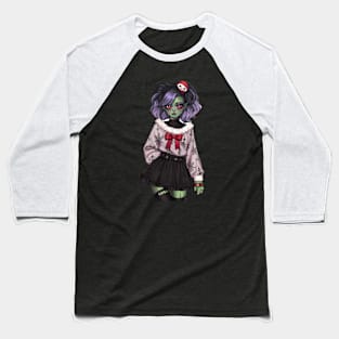 Cute Christmas Monster Baseball T-Shirt